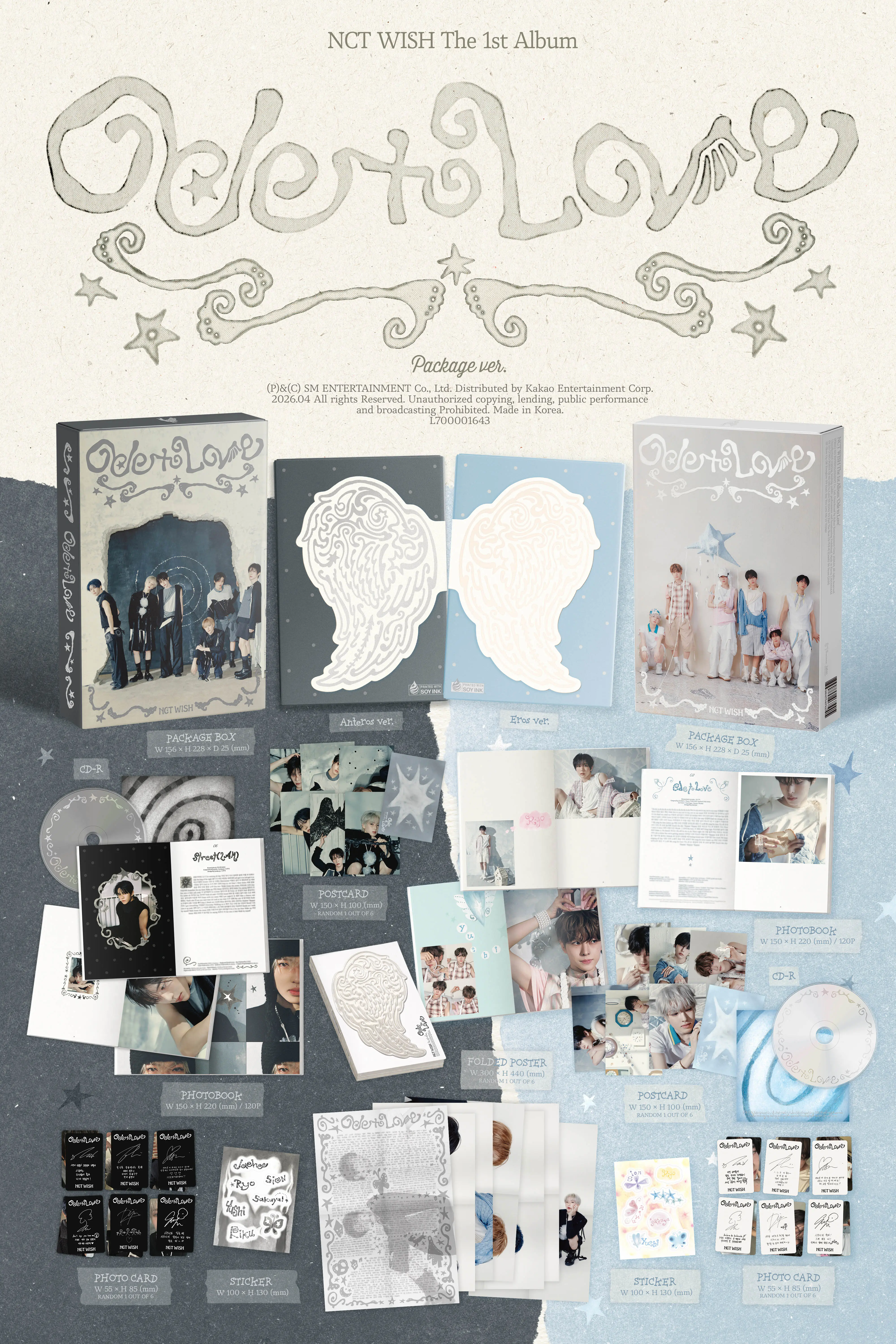 NCT WISH ODE TO LOVE PACKAGE Ver. RANDOM